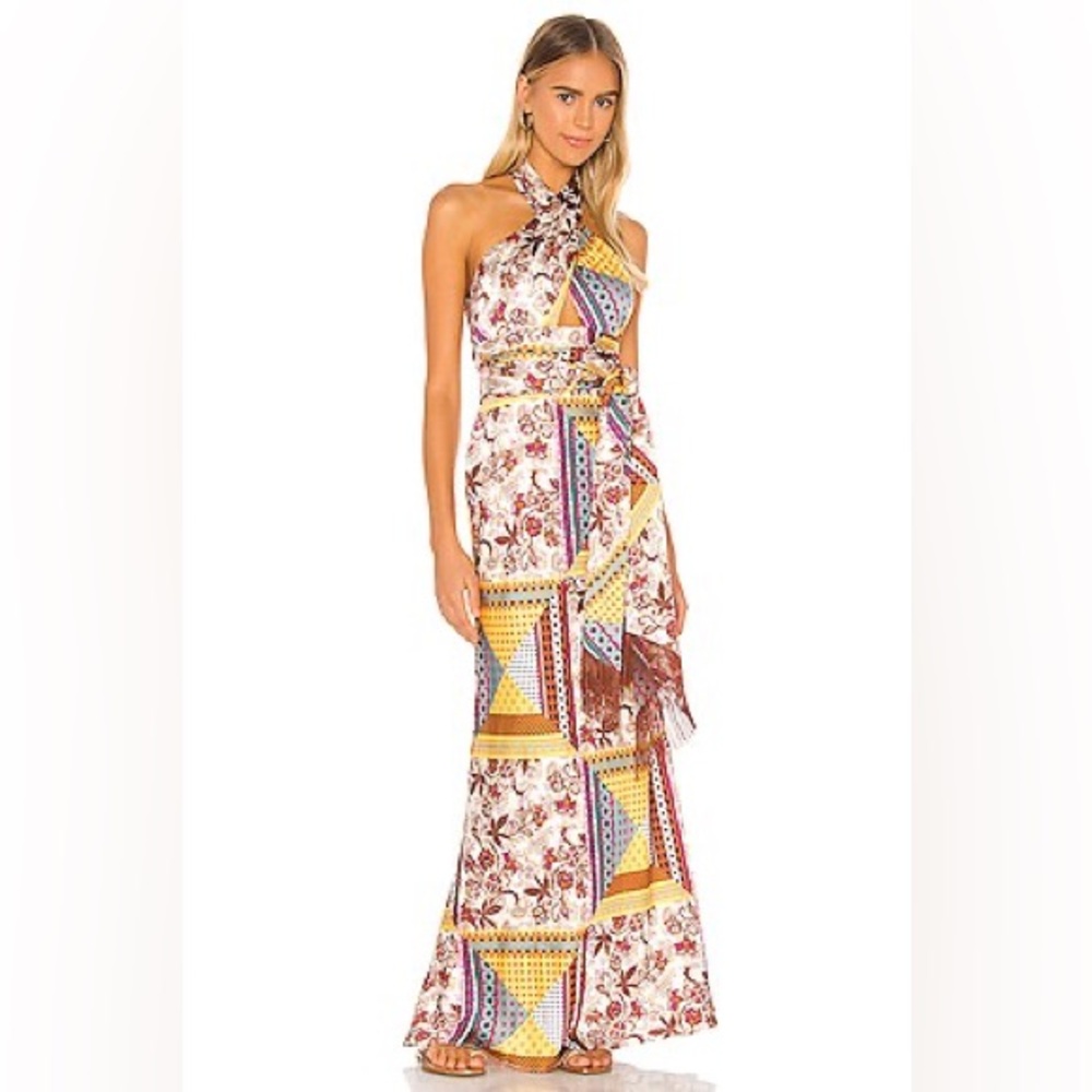 House of Harlow 1960 Multicolor Maxi Dress